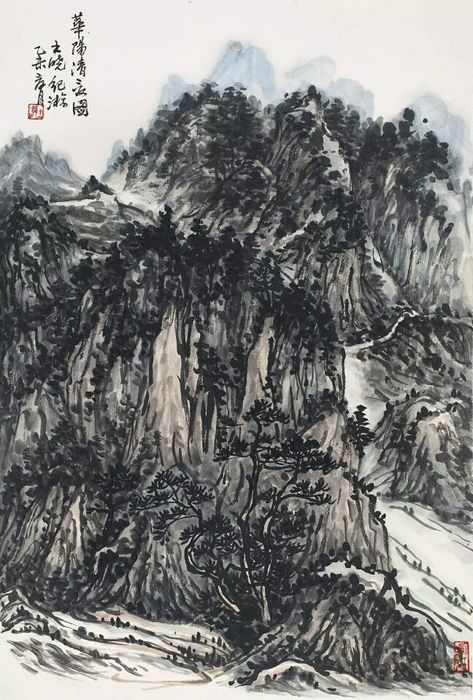 回首青山已苍茫——王晓山水作品读后