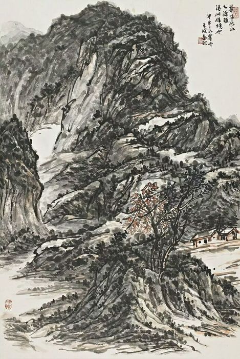 回首青山已苍茫——王晓山水作品读后