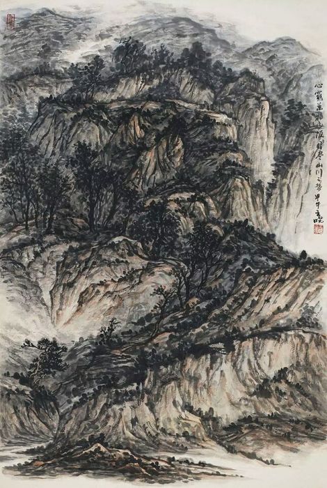回首青山已苍茫——王晓山水作品读后